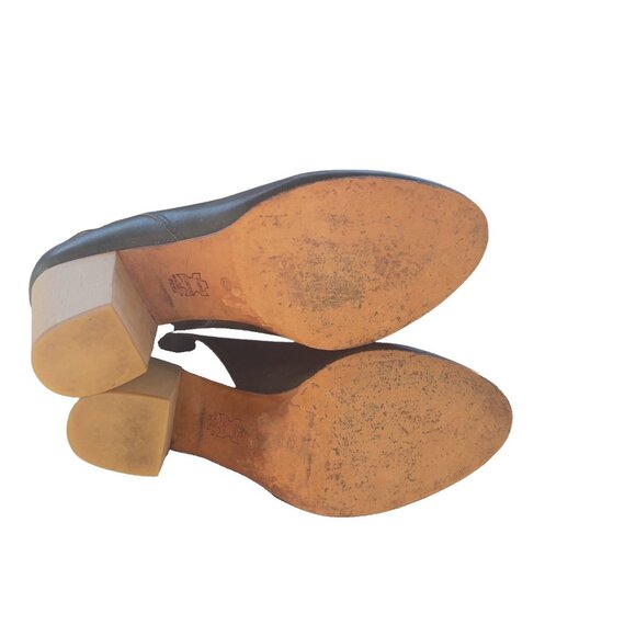 Fortress of Inca Navy Ankle Gabriela Bootie with Buckle Details Size 8 - Picture 8 of 8